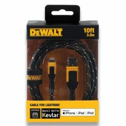 DEWALT 3m Braided Lightning Cable 1311326DWE