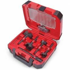 MILWAUKEE 35-65mm Self-Feed Wood Drill Bit Set - SWITCHBLADE - 4 Piece