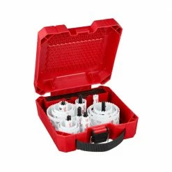 MILWAUKEE 16-92mm Bi-Metal Cobalt Holesaw Set For GENERAL Purpose - HOLEDOZER - 19 Piece