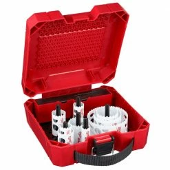 MILWAUKEE 19-92mm Bi-Metal Cobalt Holesaw Set For Plumbers - HOLEDOZER - 14 Piece