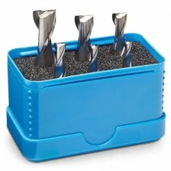 SUTTON 1/8-1/2inch 2-Flute HSS-Cobalt Slot Drill Set - 6 Piece
