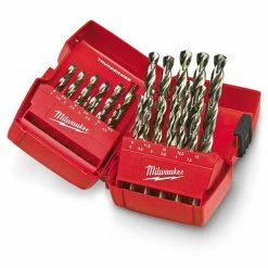 MILWAUKEE THUNDERWEB 25 Piece HSS Metal Drill Bit Set