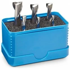 SUTTON 4-12mm 2-Flute HSS-Cobalt Slot Drill Set - 6 Piece
