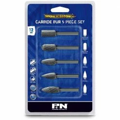 P&N WORKSHOP Carbide Burr Set - 5 Piece