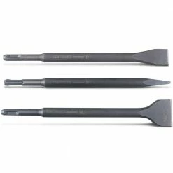 DETROIT 250mm SDS-Plus Chisel Set - 3 Piece
