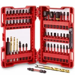 MILWAUKEE Impact Screwdriver Bit & Drill Bit Set - SHOCKWAVE - 50 Piece