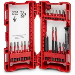 MILWAUKEE Impact Screwdriver Bit Set - SHOCKWAVE - 18 Piece