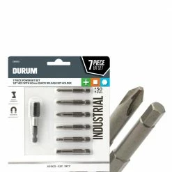 DURUM 50mm Power Screwdriver Set - 7 Piece