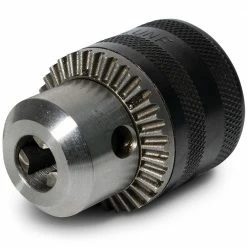 DETROIT 10mm Keyed Drill Chuck W.1/4-Hex Adaptor