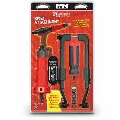 P&N QUICKBITS 1/4-Hex Riveting Drill/Impact Driver Attachment