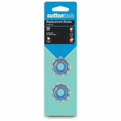 SUTTON 36mm Pipe Cutter Replacement Diamond Blades - EZY GRIND - 2 Piece