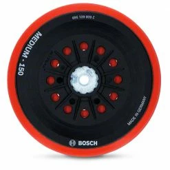 BOSCH 150mm Medium Hook & Loop Random Orbital Sander Backing Pad