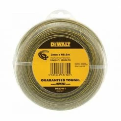 DEWALT 2mm X 68.6m Round Nylon Grass Trimmer Line - Clear DT20651-QZ