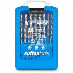 SUTTON 1-10mm Metric HSS-Bright Jobber Drill Bit Set - VIPER - 19 Piece