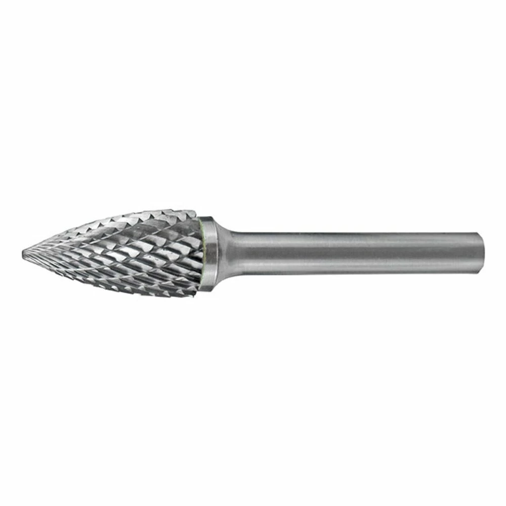 HOLEMAKER 1/2 X 1inch Tree Shape Pointed Carbide Burr CB-SG5