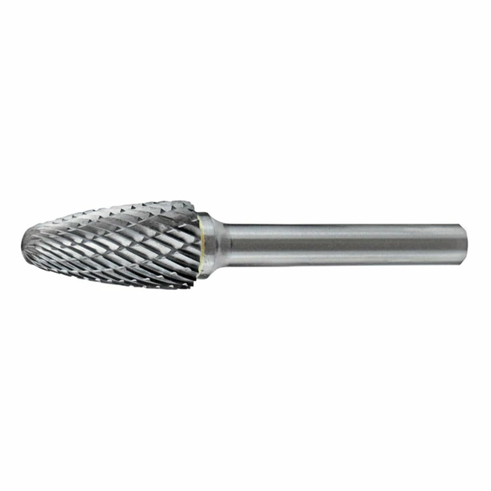 HOLEMAKER 1/4 X 3/4inch Tree Shape Radius Carbide Burr CB-SF1